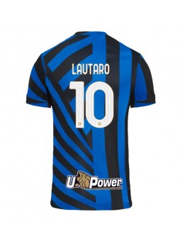 Inter Milan Lautaro Martinez #10 Replika Hemmakläder 2024-25 Kortärmad